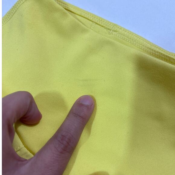 All In Motion Athletic Skort Yellow Pleated Tennis Golf Tummy Control Size XS - Picture 3 of 7